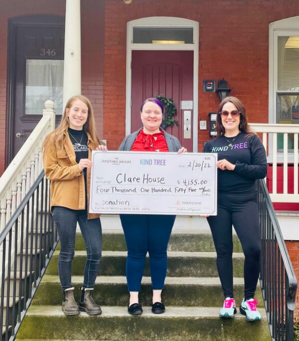 Giving back to Clare House
